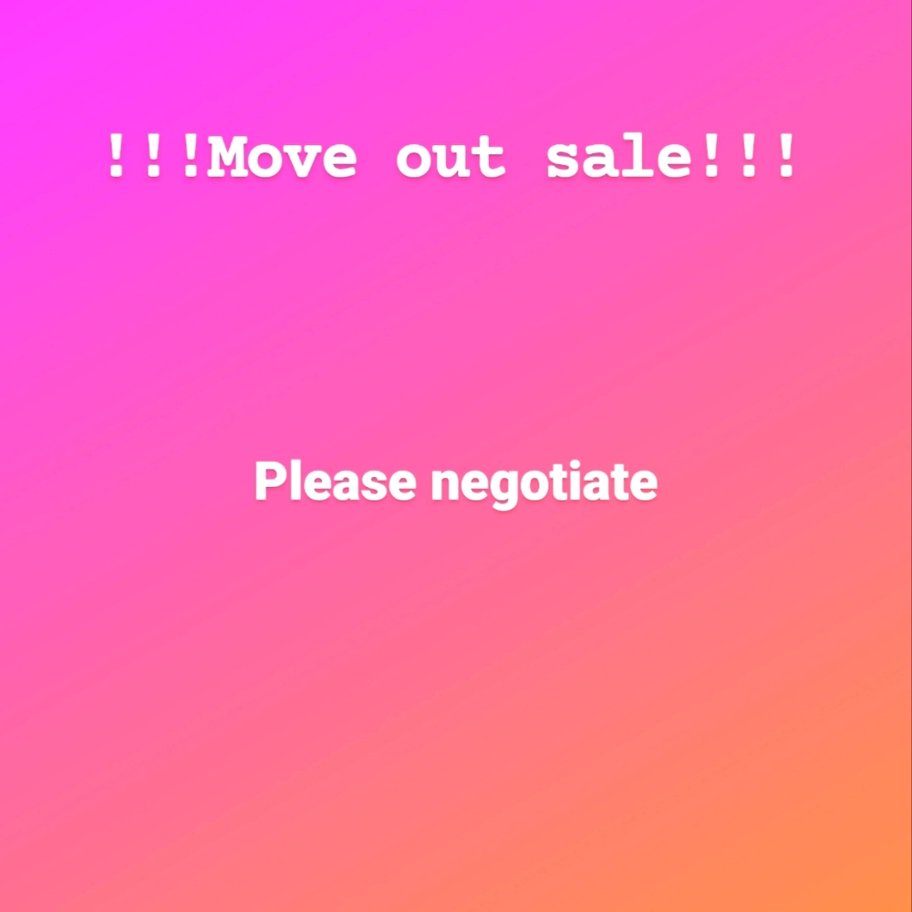 Please negotiate. Reasonable offers will be surely accepted.